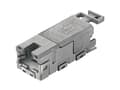 Miniatyrbilde 1 av 2: Telegärtner 100007525 STX V1 RJ45 modul insert Cat.6A 100007525 Tilslutning, lige Poler: 8P8C 1 stk
