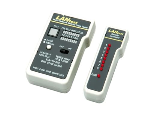 HOBBES LANtest Kit, Multi - Network Modular Cable Tester (256551)