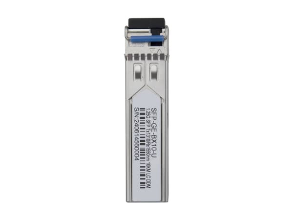 DELTACO - SFP (mini-GBIC) transceivermodul - 1.25GbE - 1000Base-LX - LC-enkeltmodus - opp til 10 km - 1310 (TX) / 1550 (RX) nm
