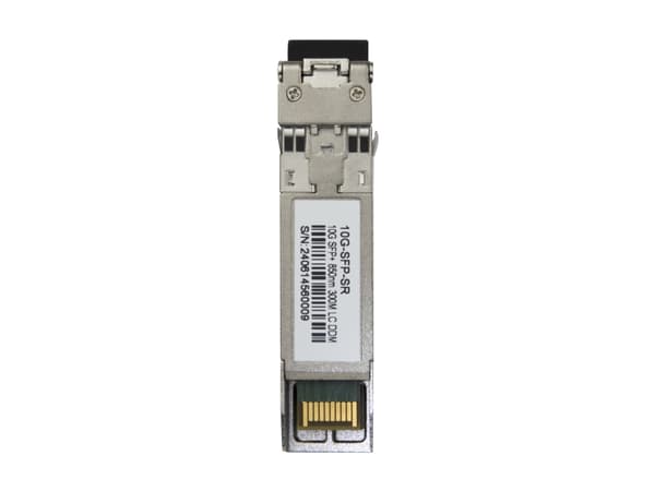DELTACO - SFP+ transceivermodul - 10GbE - 10GBase-SR - LC Dupleks multimodus - opt til 300 m - 850 nm