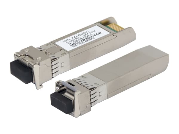 Deltaco SFP+ 10G, 10 km, Tx1270/Rx1330nm, LC-gränssnitt, Generisk, singlemode simplex, Fiberoptik, 10000 Mbit/s, SFP+, LC, 10000 m, 1270 nm