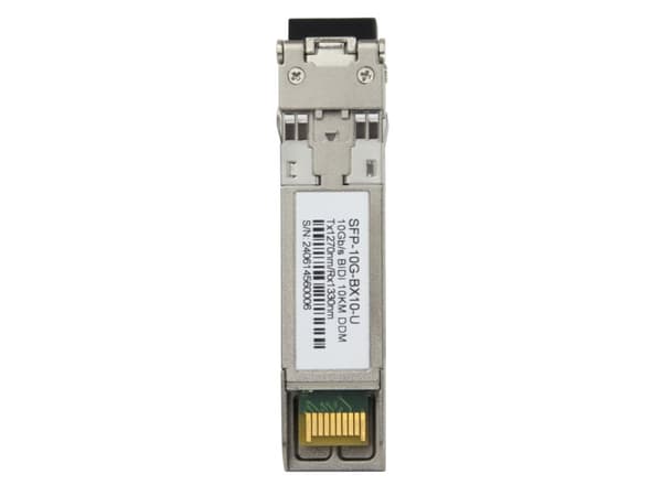 Deltaco SFP+ 10G, 10 km, Tx1270/Rx1330nm, LC-gränssnitt, Generisk, singlemode simplex, Fiberoptik, 10000 Mbit/s, SFP+, LC, 10000 m, 1270 nm