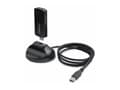 Miniatyrbild 3 av 5: StarTech.com Wi-Fi 6E USB Adapter/Dongle, For Desktop/Laptop PC, Wireless NIC w/Foldable Antenna, WiFi Adapter Supports 802.11 b/g/n/ac/ax, 2.4/5/6 G