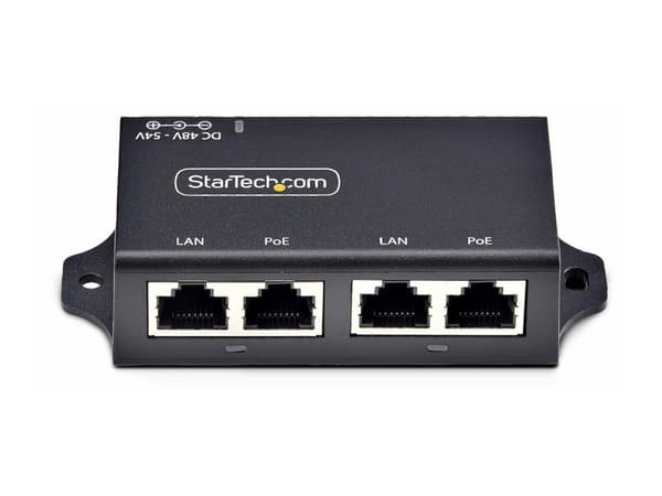 StarTech.com AF221CE-POE-INJECTOR, Gigabit Ethernet, Fast Ethernet, 10,1000,100 Mbps, 10/100/1000, IEEE 802.3ab, IEEE 802.3af, IEEE 802.3i, IEEE 802.