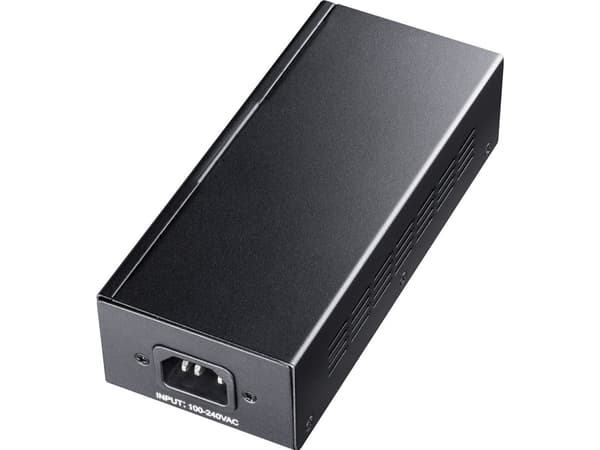 Cudy POE300, Gigabit Ethernet, 10,100,1000 Mbit/s, IEEE 802.3af, IEEE 802.3at, Sort, Kraft indikator, 1/2 (-), 3/6 (+),4/5 (+), 7/8 (-)