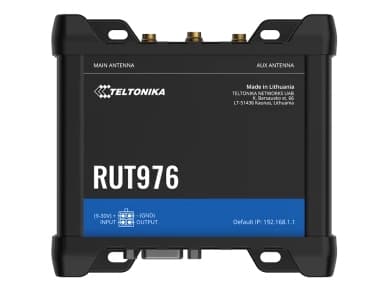 Teltonika RUT976 - Langaton reititin - WWAN - 5G - DIN-kiskoon asennettava