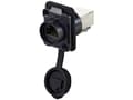 Miniatyrbilde 1 av 2: TRU COMPONENTS RJ45-indbygningstilslutning, 2-huls-flange TC-12770460 Indføringshjælp til RJ45 1 stk