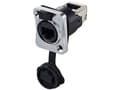 Pikkukuva 1 / 2: TRU COMPONENTS TC-12770432 Upotettava pistorasia, kulmikas IP65 Kansineen 1 kpl