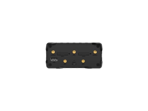 Teltonika · Router· RUT906· LTE Modem Router/WLAN - Router - WLAN, Mobilnät, router, Svart, Gjuten aluminium, DIN-skena, 3G, Data, Nätverk, Energilju