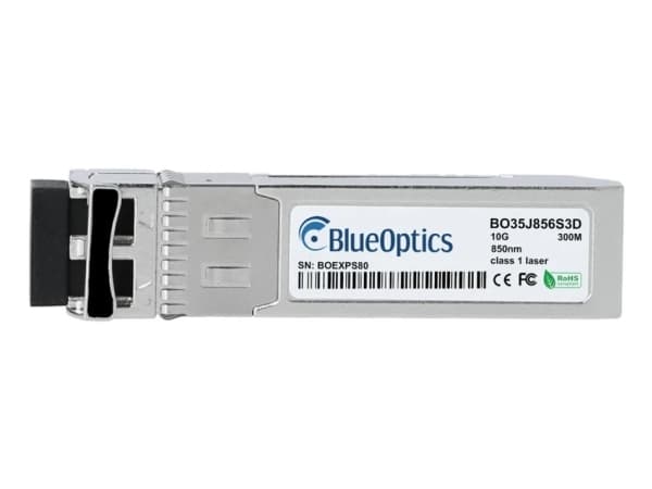 BlueOptics R9D81A-BO, Fiber optisk, 10000 Mbit/s, SFP+, LC, SR, 300 m