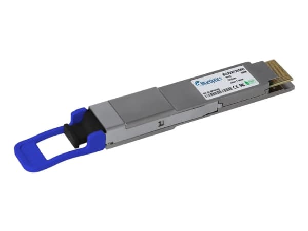 BlueOptics FN-TRAN-QSFPDD-DR4-BO, Fiber optic, 400000 Mbit/s, QSFP-DD, MTP/MPO, DR4, 500 m