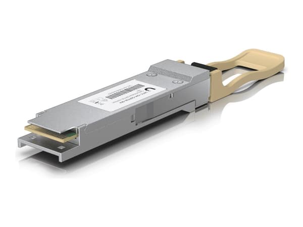 Ubiquiti - QSFP28 sändar-/mottagarmodul - 100 GigE optiskt - 100GBase-SR4 - MPO-12/UPC typ B multimode - upp till 100 m - 850 (TX) / 850 (RX) nm