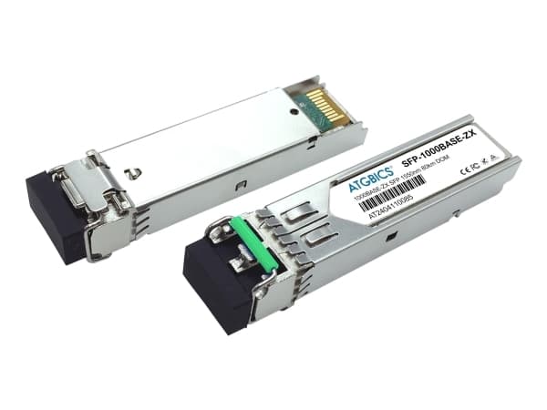 ATGBICS USFP-GB/S3-D-R Raisecom compatible Transceiver SFP 1000Base-ZX (1550nm SMF 80km LC DOM), Fiber optic, 1000 Mbit/s, SFP, LC, ZX, 80000 m