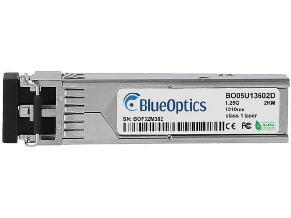 Avago QSFP-40G-LR4-20-AO -yhteensopiva BlueOptics QSFP -lähetin 40 Gigabitin nopeaan tiedonsiirtoon valokuituverkoissa. 40 Gigabitin Ethernet-, Fibre