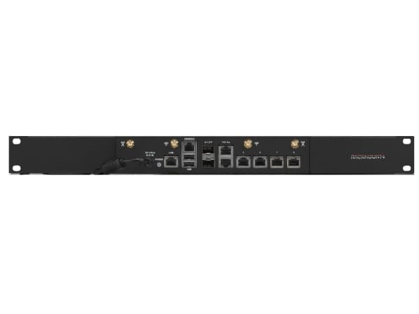 Rackmount.IT RM-LN-T1 - Monteringssats för nätverksenhet - rackmontering - gagatsvart - 1U - 19"