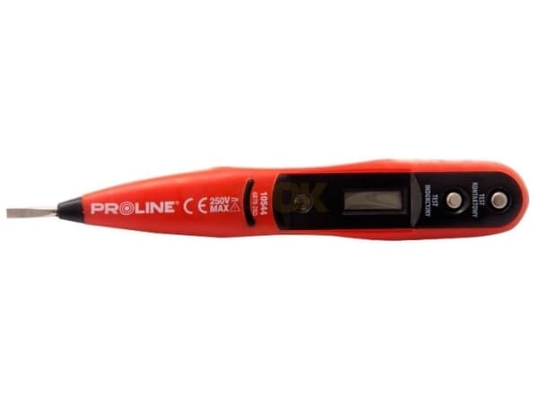 Pro-Line Elektrisk tester med diodespenningsindikator 250V (10544)