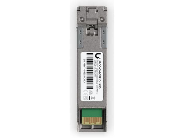 Ubiquiti UACC-OM-SFP10-1490, Fiber optisk, 11300 Mbit/s, SFP+, LC (UPC), 20000 m, 1490 nm