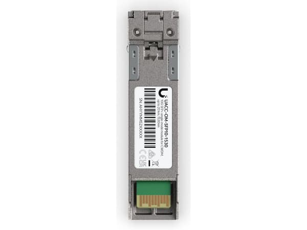 Ubiquiti UACC-OM-SFP10-1530, Fiber optisk, 11300 Mbit/s, SFP+, LC (UPC), 20000 m, 1530 nm