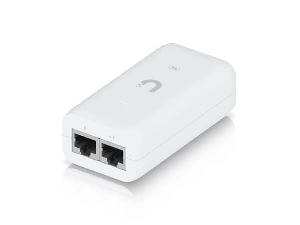 Ubiquiti U-POE-AF, Gigabit Ethernet, 1000 Mbit/s, Hvit, CE, FCC, IC, UL, 48 V, 100-240 V