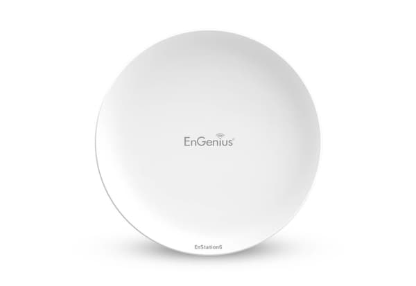 EnGenius EnStation6, 19 dBi, 5 GHz, IEEE 802.11a, IEEE 802.11ac, IEEE 802.11ax, IEEE 802.11n, 10/100/1000Base-T(X), 19 dBi, Riktantenn