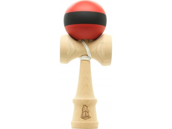 Kendama Kendama leksak, trä/röd