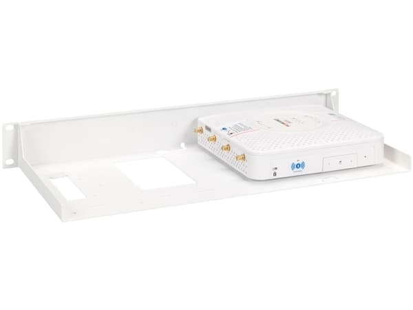 Rackmount.IT RM-FR-T23 - Monteringssett for nettverksenhet - rackmonterbar - signalhvit - 1.3U - 19"