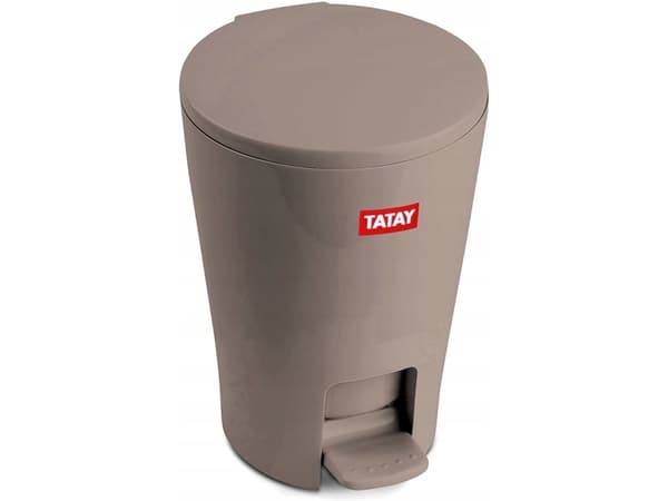 Bathroom pedal bucket 5L Diabolo bruns 8411801217115