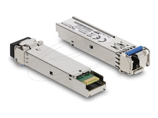 DeLOCK 86094, Fiberoptik, 1000 Mbps, SFP, LC, 9/125 µm, BX