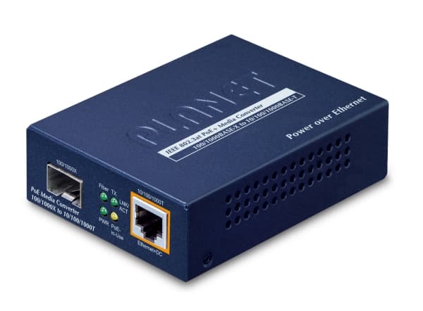 PLANET IEEE802.3af/at PoE 10/100/1000, 1000 Mbit/s, 1000Base-T, 1000Base-X, IEEE 802.3,IEEE 802.3ab,IEEE 802.3ad,IEEE 802.3at,IEEE 802.3u,IEEE 802.3x