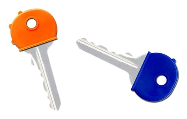WEDO-avainten korkit pyöreät, 100 kpl:n lajitelmalaatikko, joustavaa muovia, tuotteen mitat: (L)25 x (K)20 mm, - 1 kpl (262 802599)