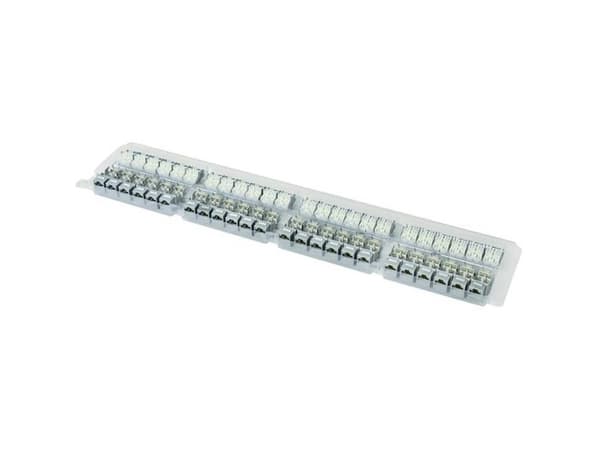 Telegärtner AMJ-S, Valkoinen, Naaras, Suora, Cat6a, UL. cUL, 14,8 mm