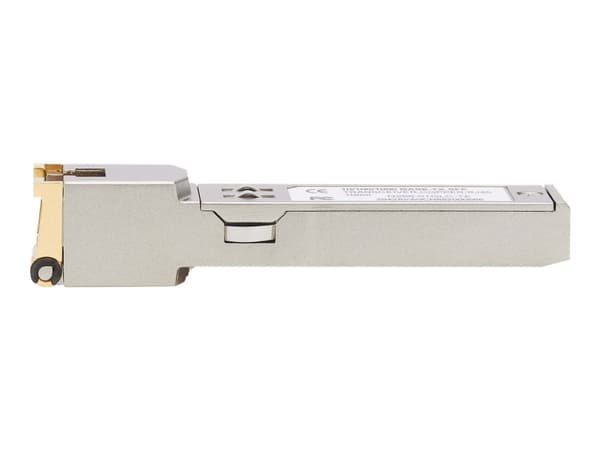 Eaton Tripp Lite Series Cisco-Compatible GLC-TE SFP Transceiver - 10/100/1000Base-TX, Copper, RJ45, Cat6, 328 ft. (100 m) - SFP-sändar/mottagarmodul