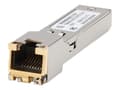 Miniatyrbild 1 av 5: Eaton Tripp Lite Series Cisco-Compatible GLC-TE SFP Transceiver - 10/100/1000Base-TX, Copper, RJ45, Cat6, 328 ft. (100 m) - SFP-sändar/mottagarmodul