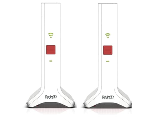 AVM FRITZ! Mesh Set 4200 Set med 2 tri-band Wi-Fi 6,4200 Mbps