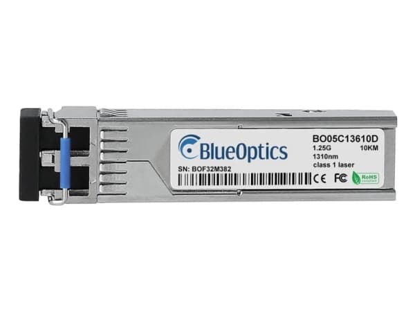 BlueOptics BO05C13610, Fiberoptik, 1250 Mbit/s, SFP, LC, LX, 10000 m