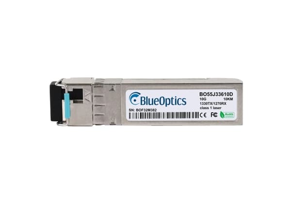 BlueOptics BO55J33640DIN Bidi SFP+ Transceiver 10GBASE-BX-D 40KM industrial (BO55J33640DIN)