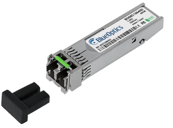 BlueOptics BO05C15640DIN, Fiberoptik, 1250 Mbps, SFP, LC, EX, 40000 m