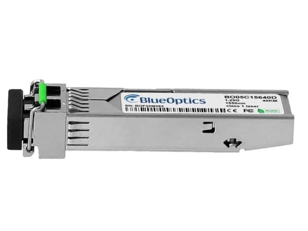 BlueOptics BO05C15640DIN, Fiberoptik, 1250 Mbps, SFP, LC, EX, 40000 m