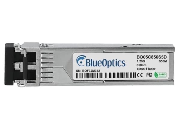 BlueOptics BO05C856S5DIN, Fiberoptisk, 1250 Mbit/s, SFP, LC, SX, 550 m