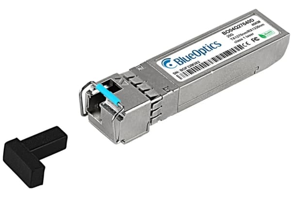 BlueOptics BO04Q33610DIN, Fiberoptisk, 25000 Mbit/s, SFP28, LC, BX-D, 10000 m