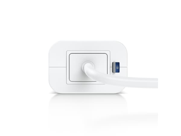 Ubiquiti UACC-POE+-USBC-EU, 10 Gigabit Ethernet, 10,100,1000,10000 Mbit/s, Vit, Peak pulse, Överspänningsskydd, 48 V, 100 - 240 V