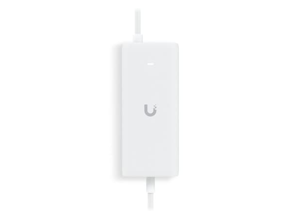 Ubiquiti UACC-POE+-USBC-EU, 10 Gigabit Ethernet, 10,100,1000,10000 Mbit/s, Vit, Peak pulse, Överspänningsskydd, 48 V, 100 - 240 V