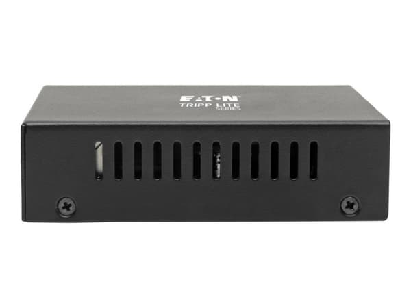 Eaton Tripp Lite Series Gigabit SFP Fiber to Ethernet Media Converter, POE+, International Power Cables, 10/100/1000 Mbps - Fibermediekonverterare -