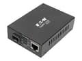 Miniatyrbild 5 av 5: Eaton Tripp Lite Series Gigabit SFP Fiber to Ethernet Media Converter, POE+, International Power Cables, 10/100/1000 Mbps - Fibermediekonverterare -