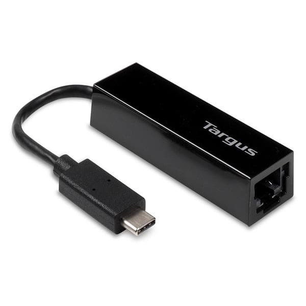 Targus USB-C to Gigabit Ethernet Adaptor Black
