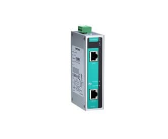 MOXA PoE-injector, Gigabit, 60W, 3kV, 24/48 VDC booster