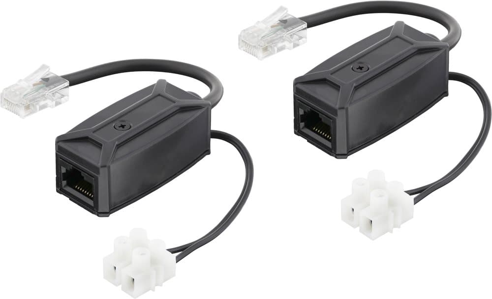 Passiv PoE (Power over Ethernet) kit til enheder med eller uden PoE, R