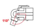 Miniatyrbillede 3 af 4: DeLOCK Keystone modul med kabel, USB 2.0 Type A hun - USB Type A hun,