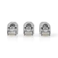 Miniatyrbillede 3 af 9: Nedis RJ45-stik | Han | Solid UTP CAT6 | Lige | Guldplateret | 10 stk. | PVC | Grå | Box