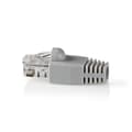 Miniatyrbillede 4 af 9: Nedis RJ45-stik | Han | Solid UTP CAT6 | Lige | Guldplateret | 10 stk. | PVC | Grå | Box